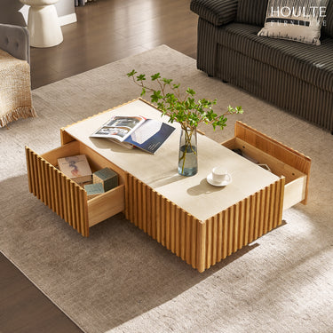 Isla Oak Rectangle Coffee Table 47"