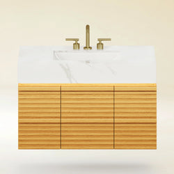 Isla Oak Bathroom Vanity 36