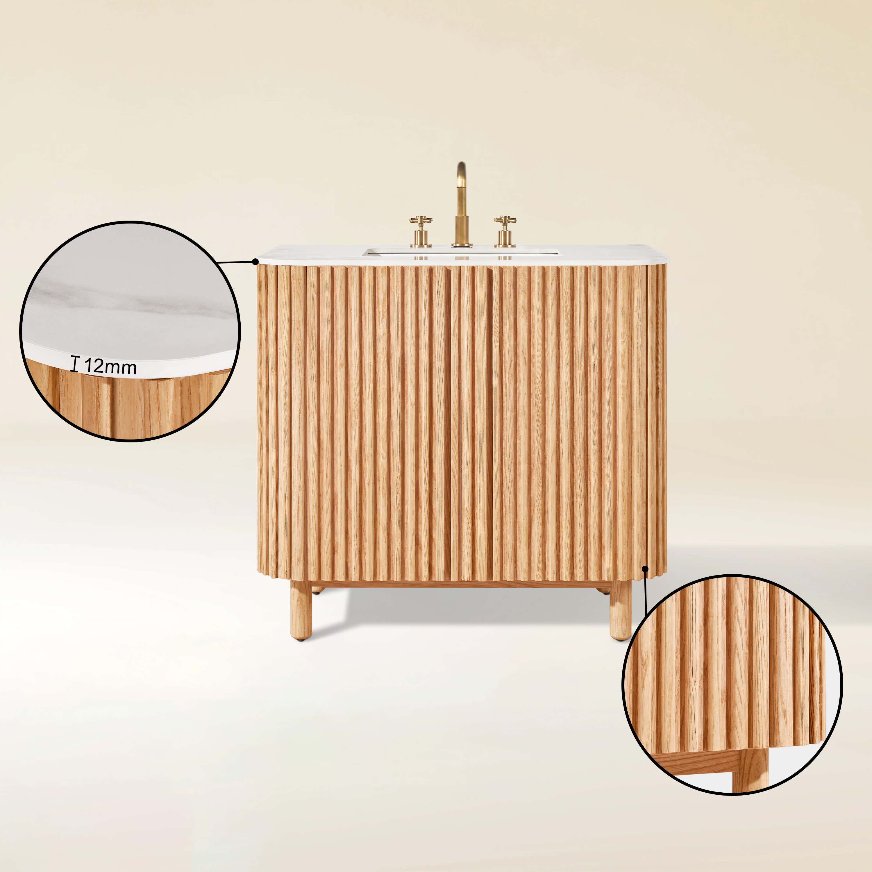 Charlie Vanity 36"W