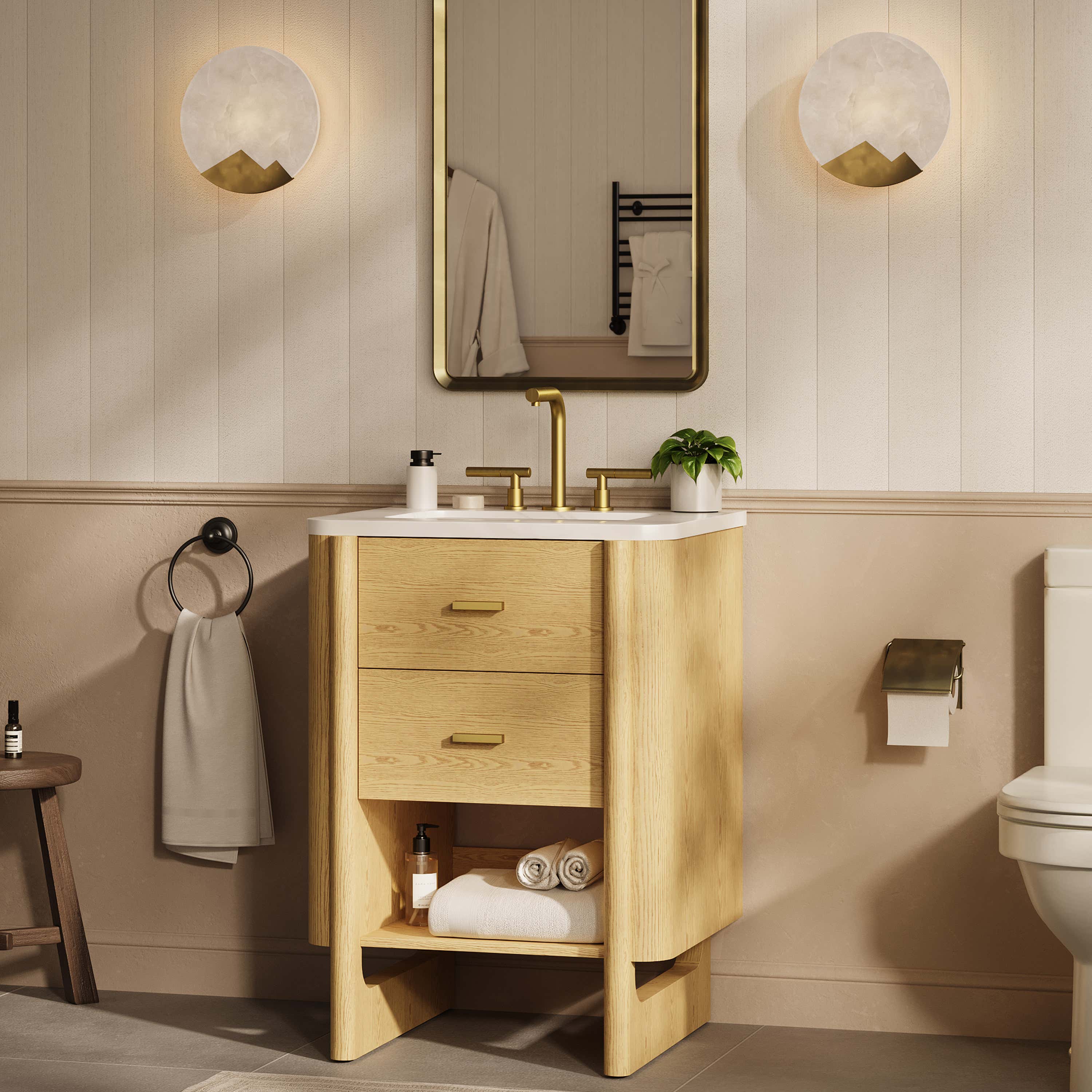 Silas Bathroom Vanity 24"W