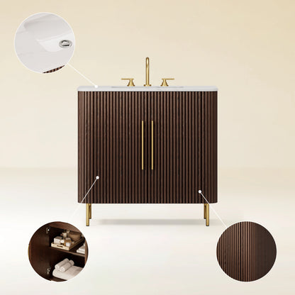 Riley Bathroom Vanity 36"W