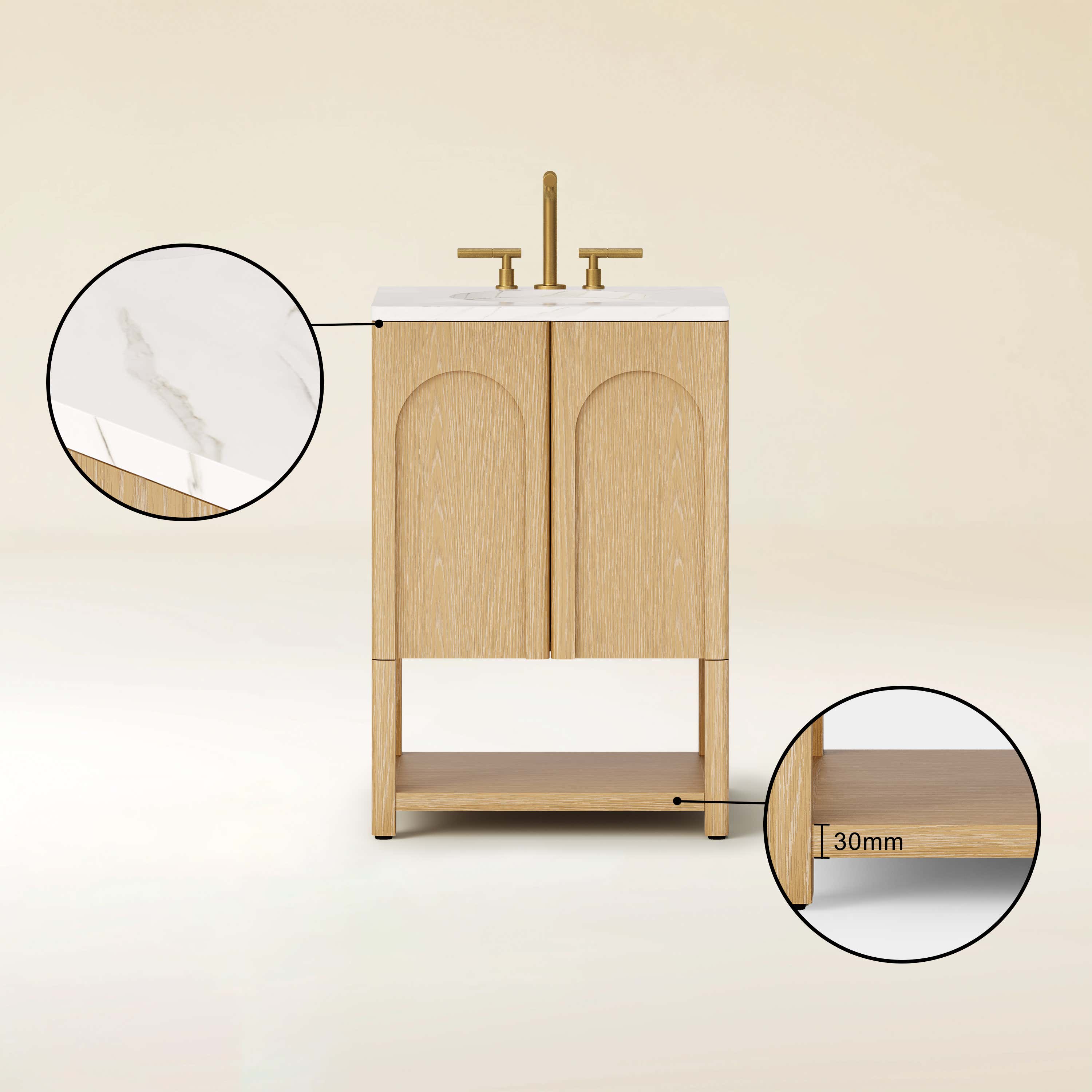 Cory Vanity 24"W