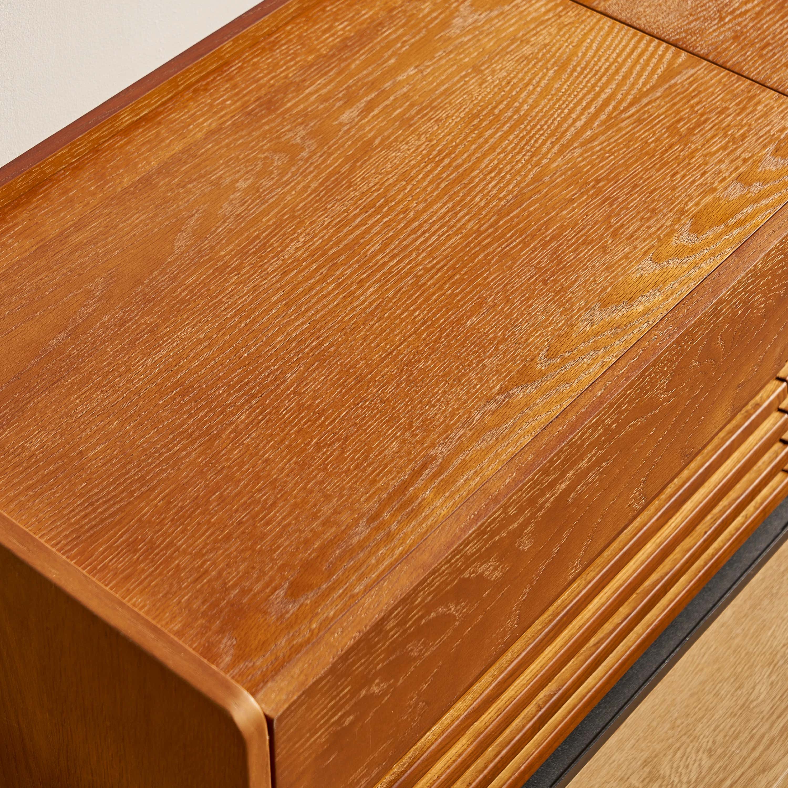 Devon Oak Media Console  71"