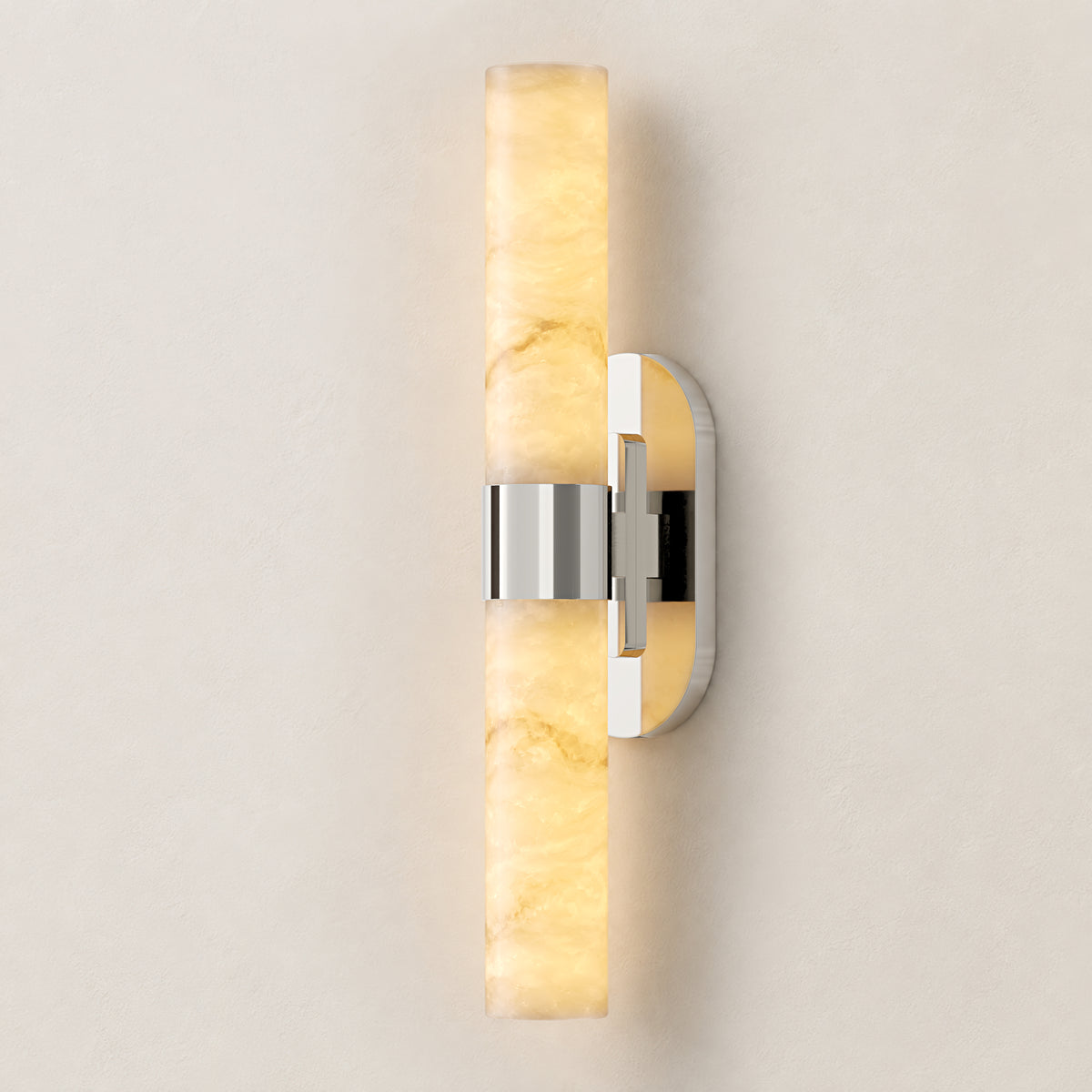 Calyndra Resin Cylinder Wall Sconce 18"-23"H 