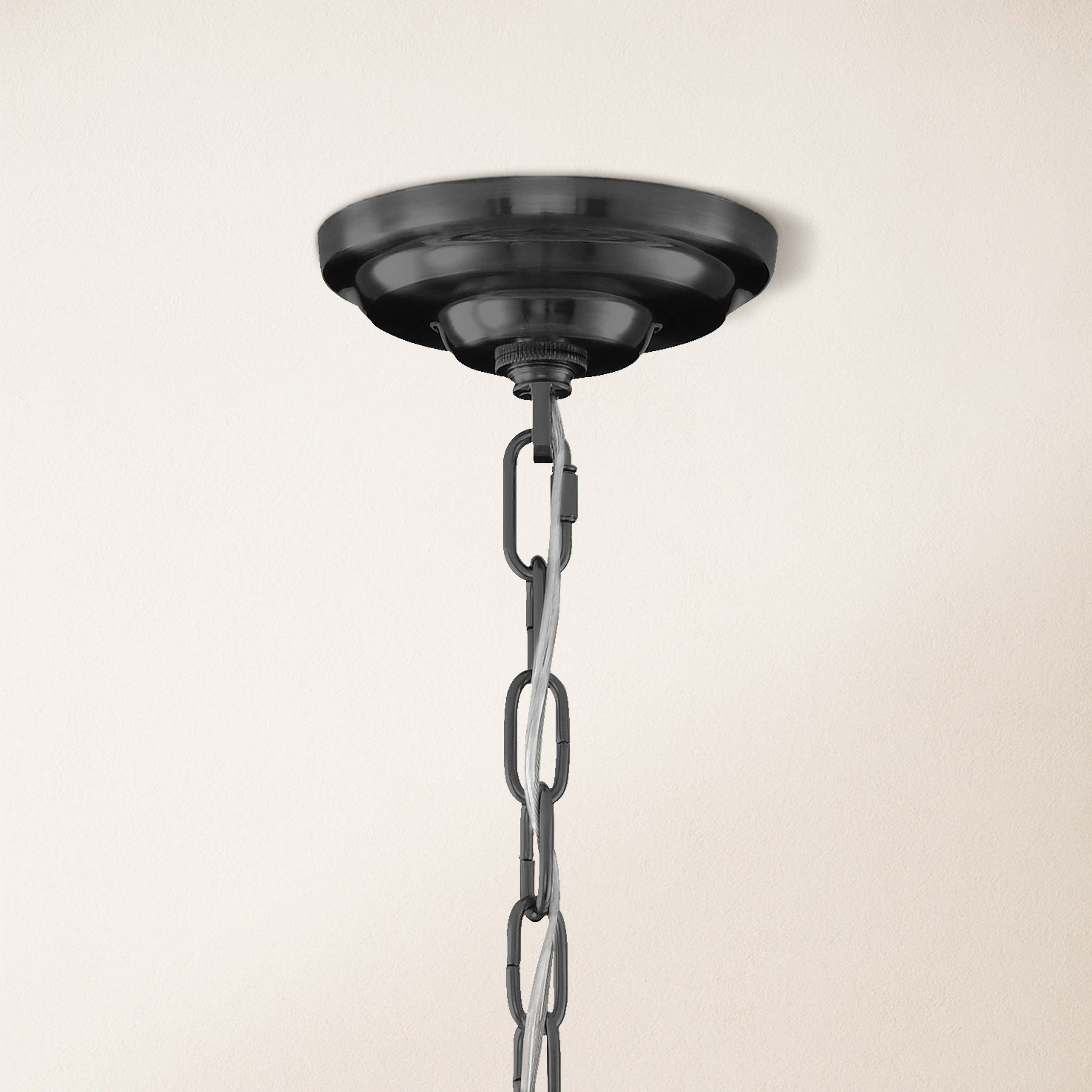 Moira Alabaster Multi-Tier Round Chandelier 32"D