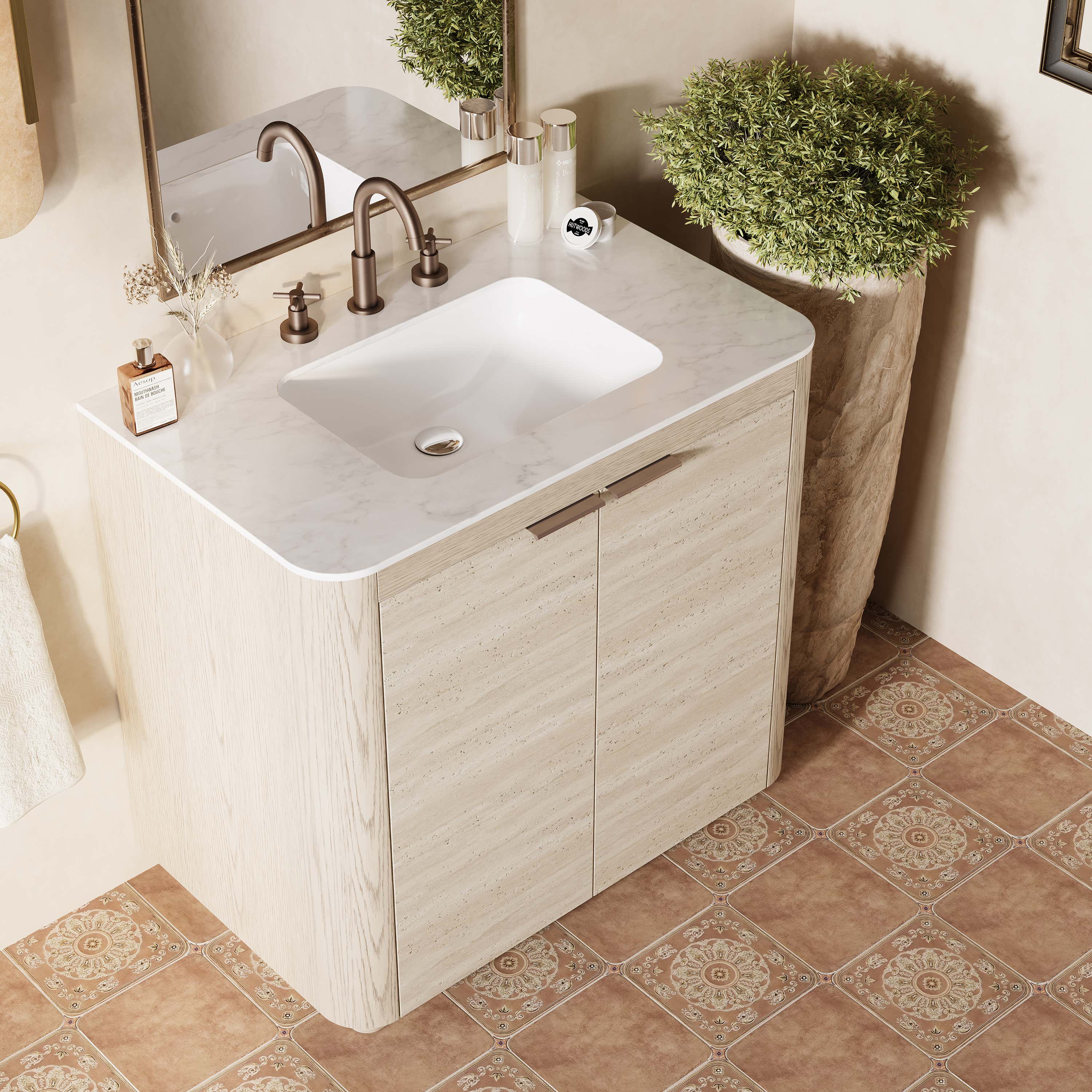 Tivoli Bathroom Vanity 36"W