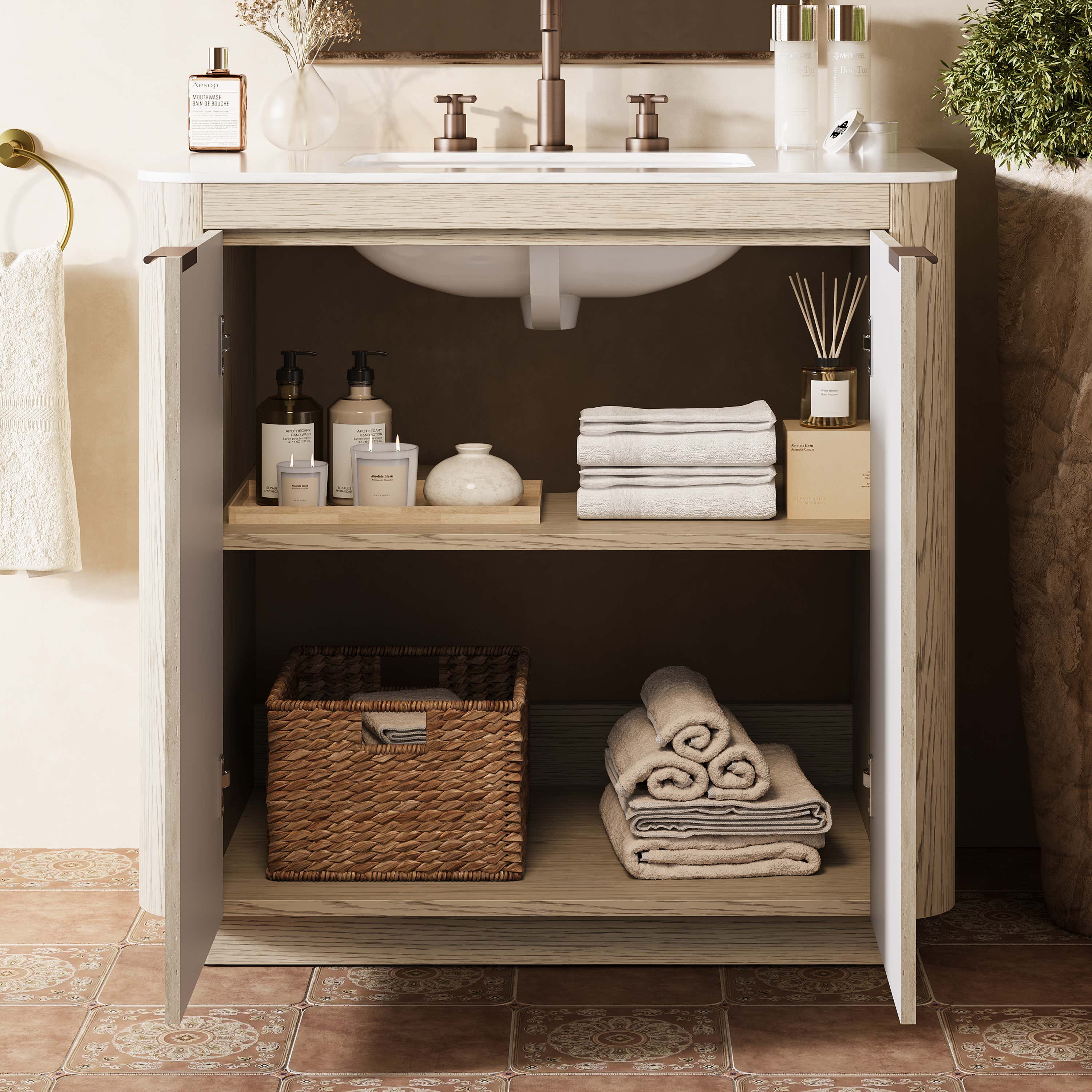 Tivoli Bathroom Vanity 36"W