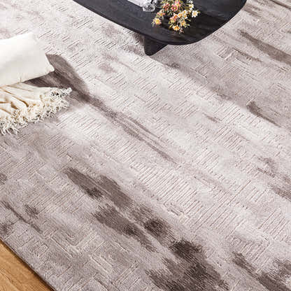 Marlow Etched Wool-Blend Rug