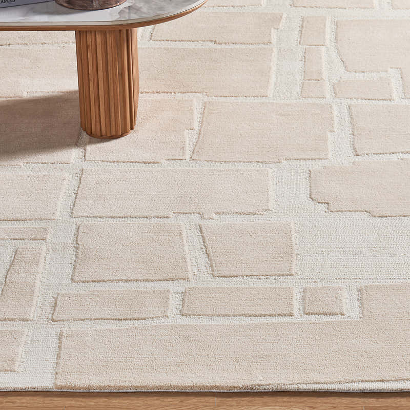 Benson Sketchline 8x10 Wool-Blend Rug