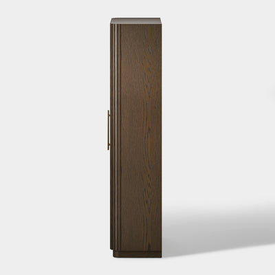 Marais Oak 89" Tall Storage Cabinet