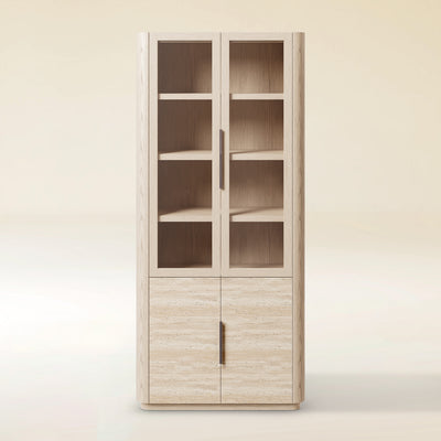 Tivoli Bookcase with Cabinet 89"H