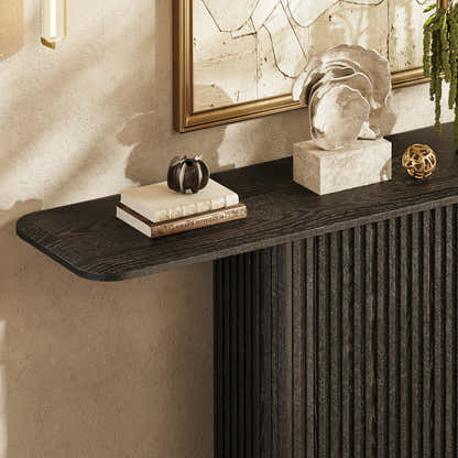 Holton Pedestal Console Table 60"