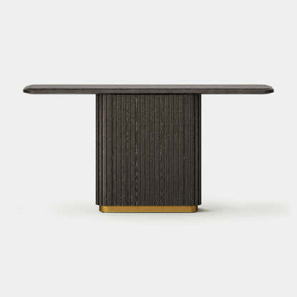 Holton Pedestal Console Table 60"