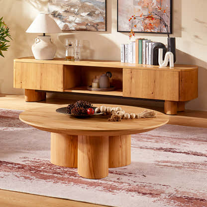 Trefoil Round Coffee Table 39"