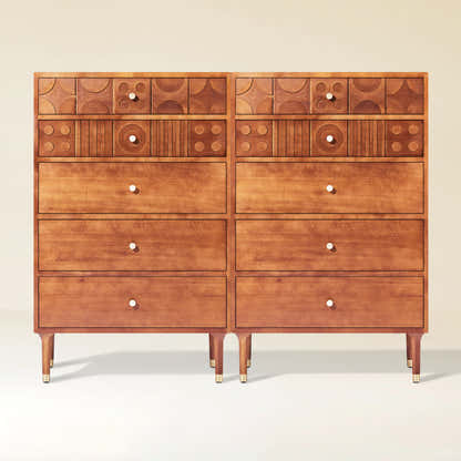 Rive Gauche Poplar 62.9" Solidwood Sideboard