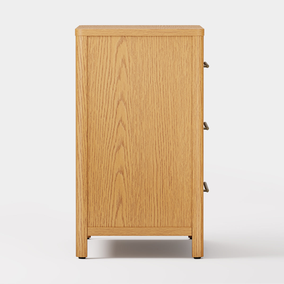 Arden Cane 32" Oak 3-Drawer Chest