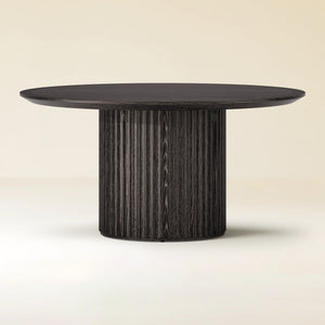 Aurelius Fluted Round Dining Table 60