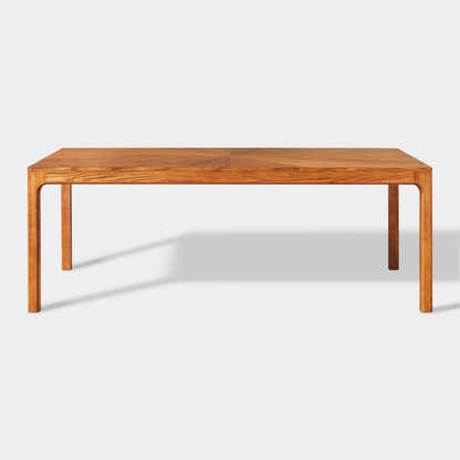 Solaris Rectangular Oak Dining Table 84"