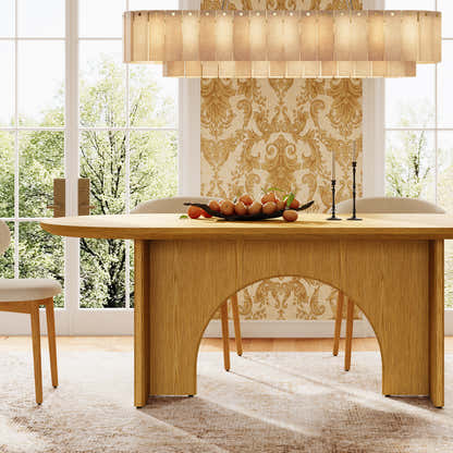 Aurora Oak Dinning Table 63”
