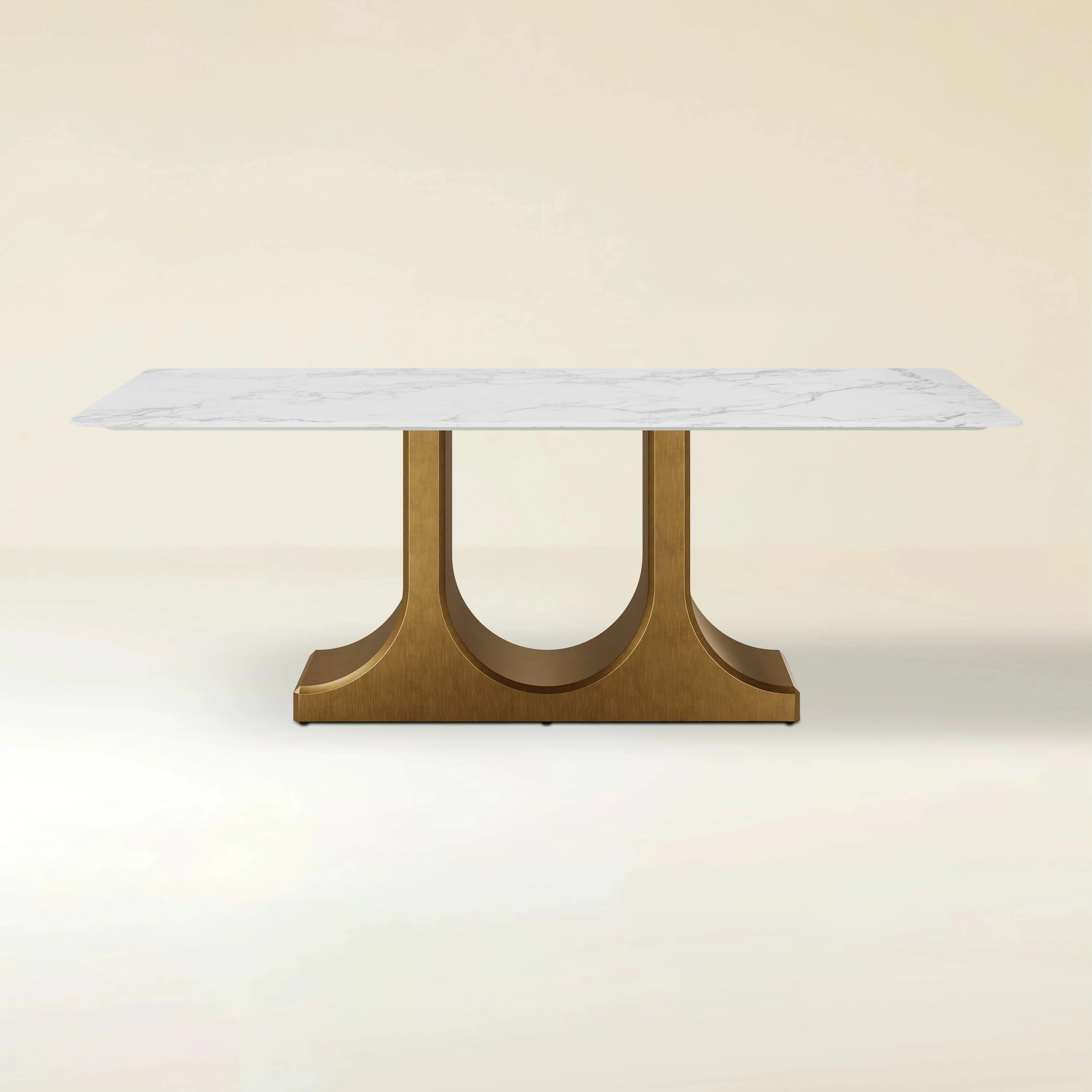 Calder U-Shape Dining Table 84"