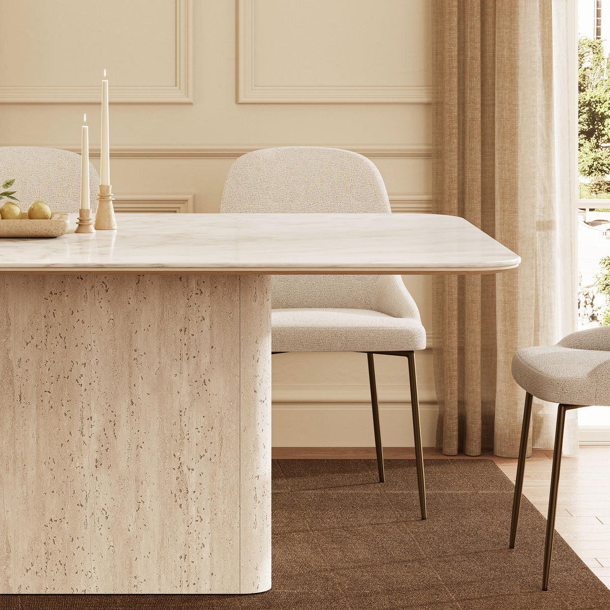 Tivoli Dining Table 84"W