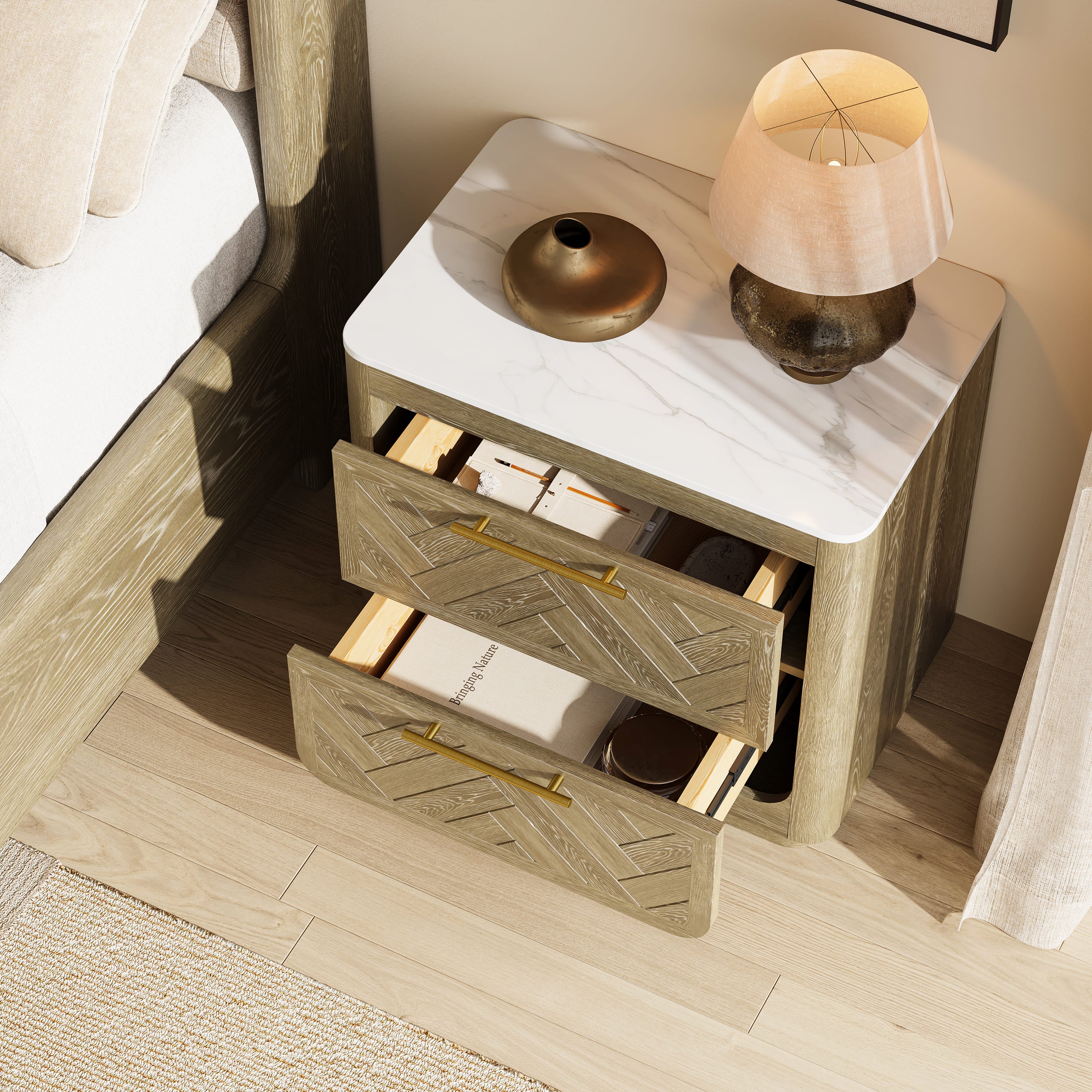 Ridgemont Nightstand 26" W