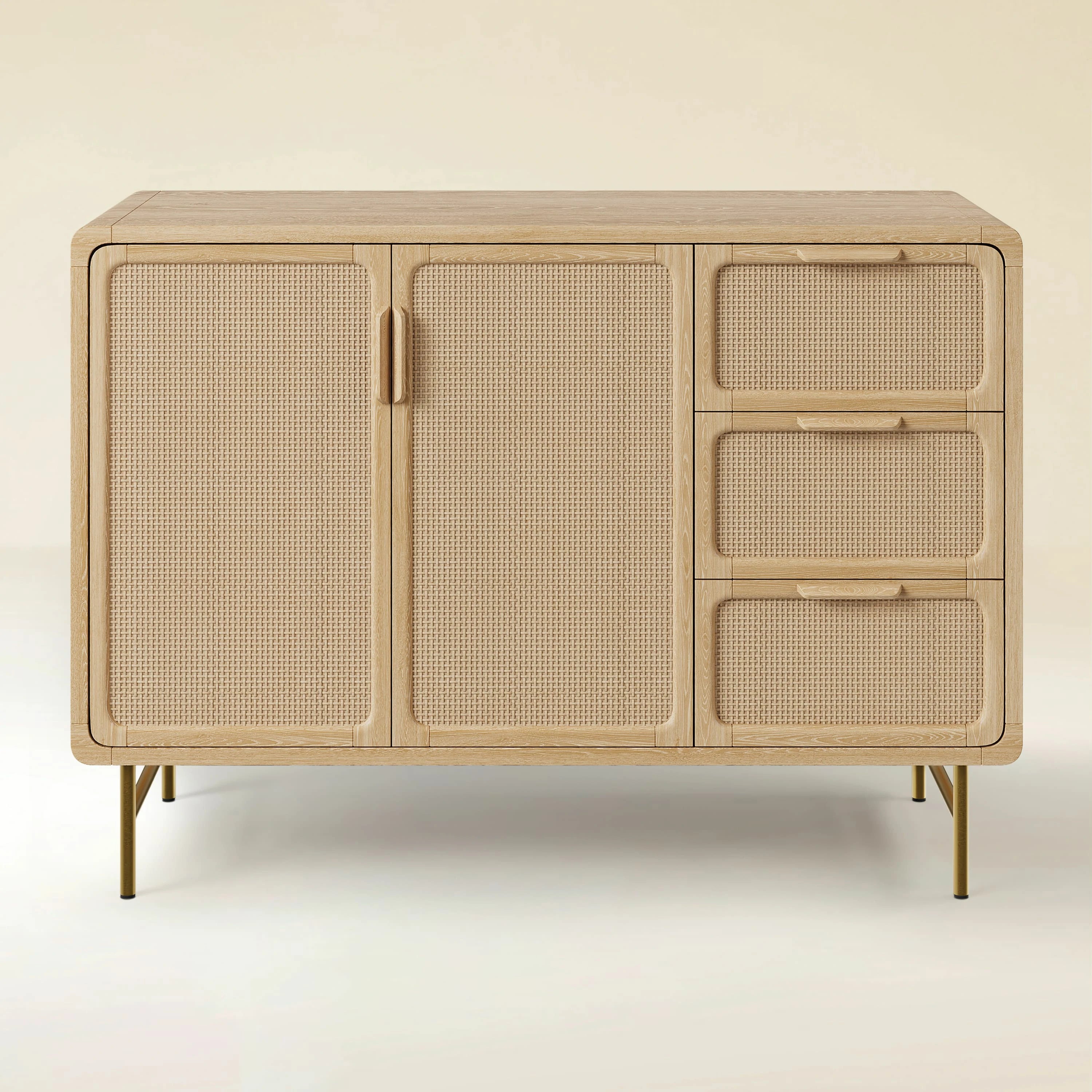 Ventura Rattan Sideboard 50"W