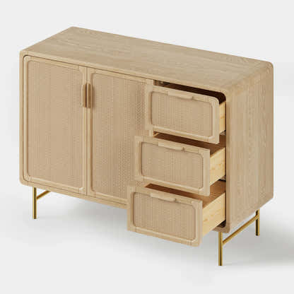 Ventura Rattan Sideboard 50"W