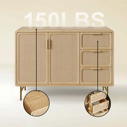 Ventura Rattan Sideboard 50"W