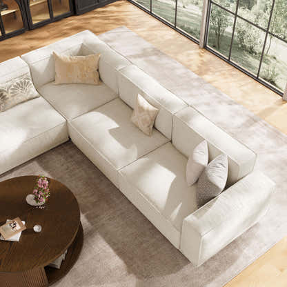 Lyra Arched Modular Sectional Sofa (Corner Unit)