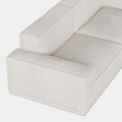 Lyra Arched Modular Sectional Sofa (2-Seat)