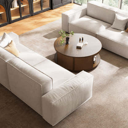 Lyra Arched Modular Sectional Sofa (2-Seat)