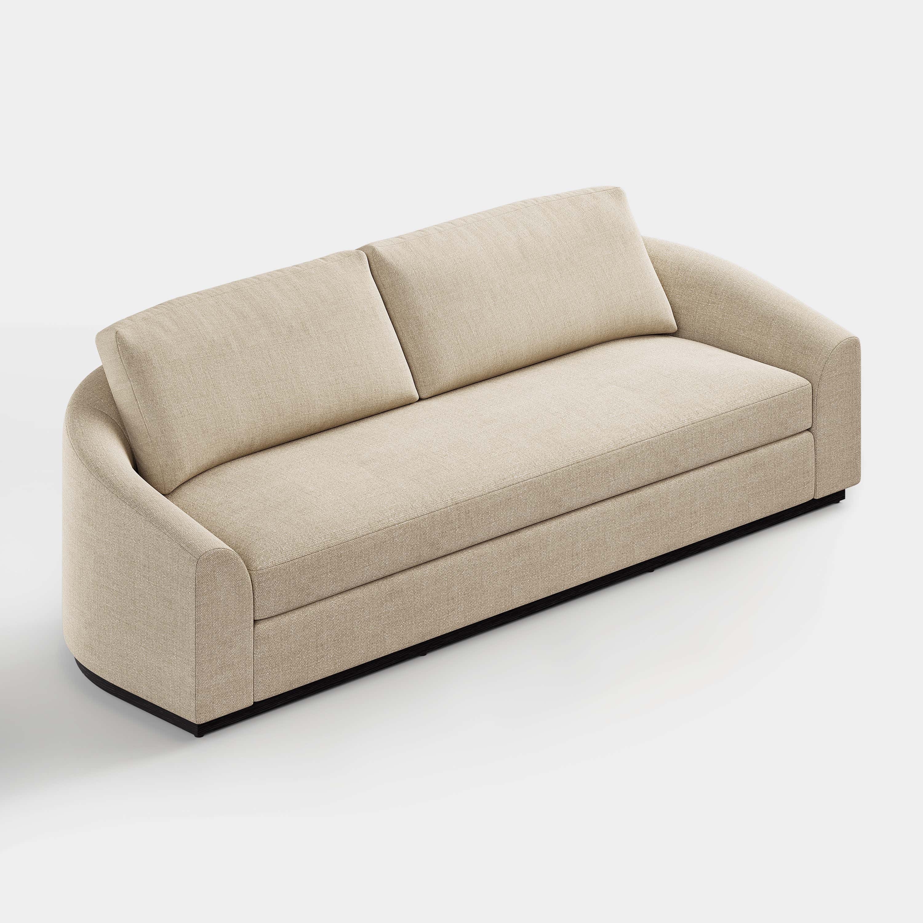 Muse Waterfall Sofa (2-Seat）
