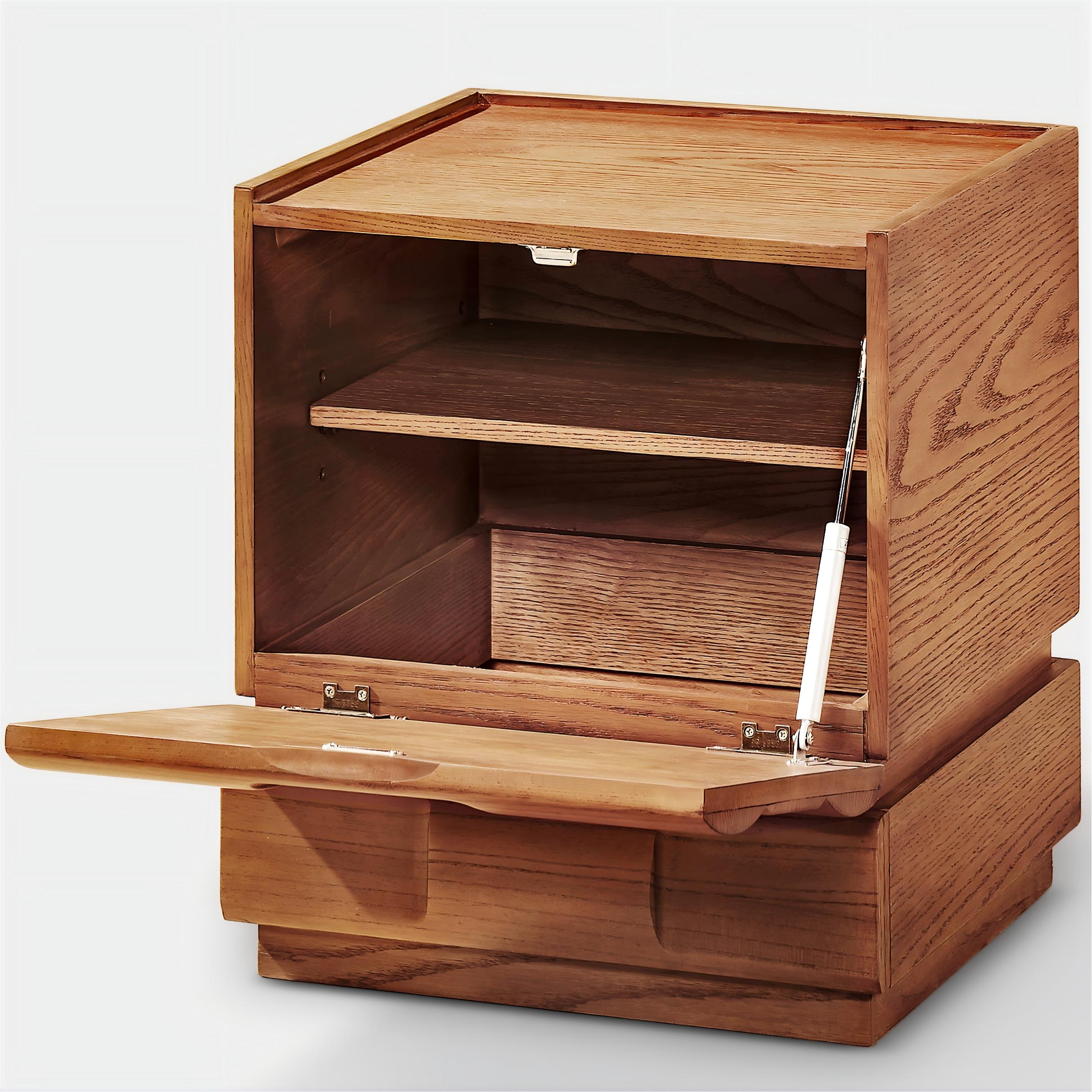 Terra Cube Emboss Nightstand 18”