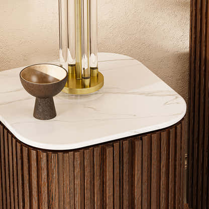 Valencia Fluted Nightstand 18"W