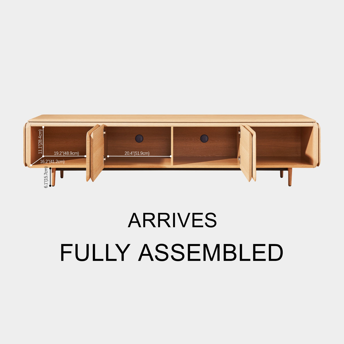 Dolmen Media Console 86"