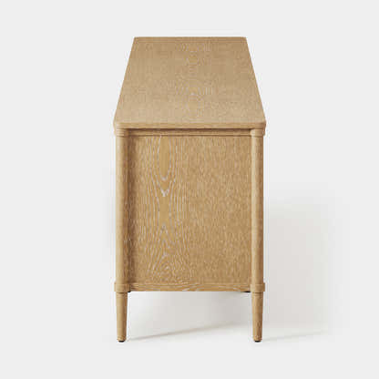Maison Oak Media Console 84"