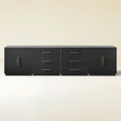 Holt Oak Modular Media Console (Set of 4)