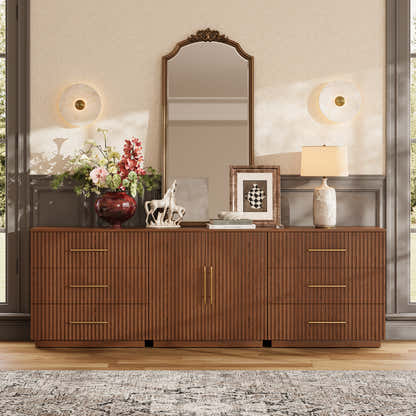 Holt Oak Modular Media Console (Set of 3)