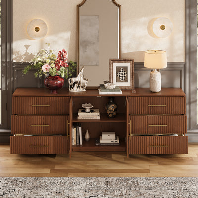 Holt Oak Modular Media Console (Set of 3)