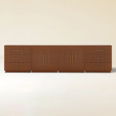 Holt Oak Modular Media Console (Set of 4)