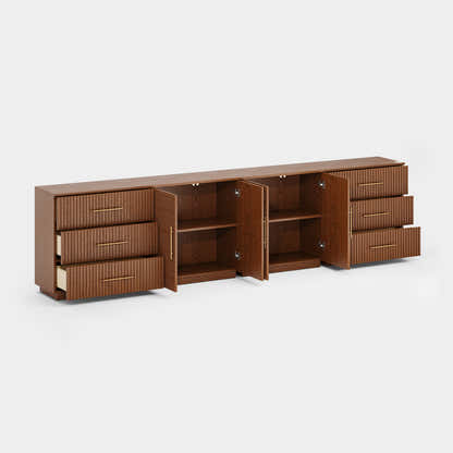 Holt Oak Modular Media Console (Set of 4)