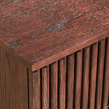 Holt 95" Oak 9-Drawer Chest(Set of 3)