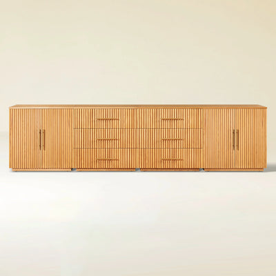 Holt Oak Modular Media Console (Set of 4)