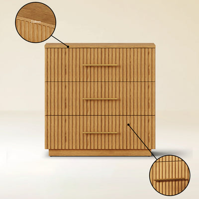 Holt 32" Oak Drawer Chest