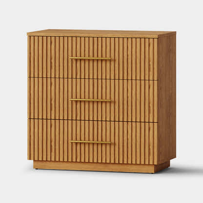 Holt 126" Oak 12-Drawer Chest(Set of 4)