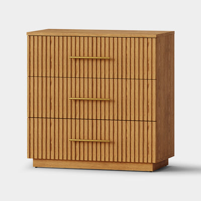 Holt 126" Oak 12-Drawer Chest(Set of 4)