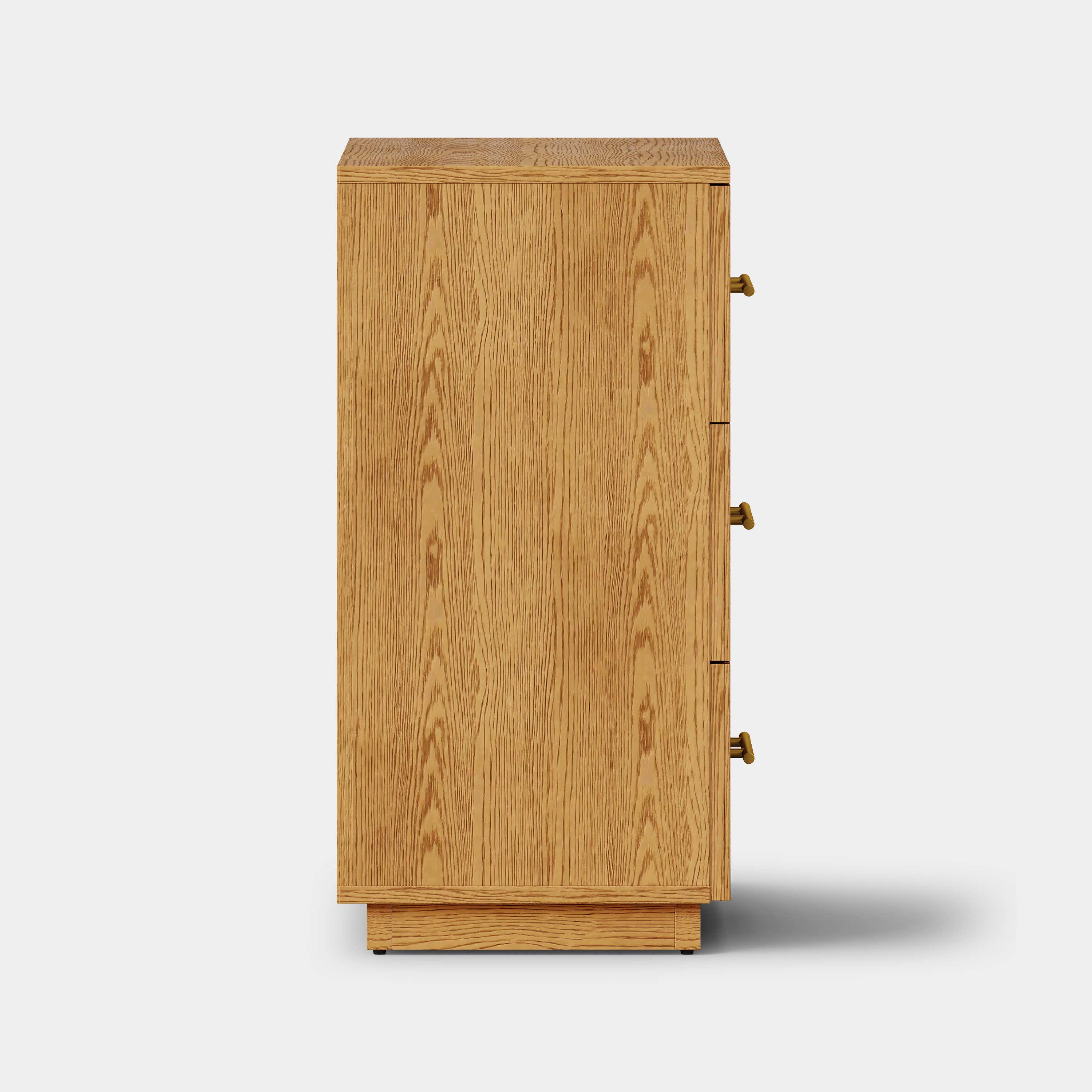 Holt 95" Oak 9-Drawer Chest(Set of 3)