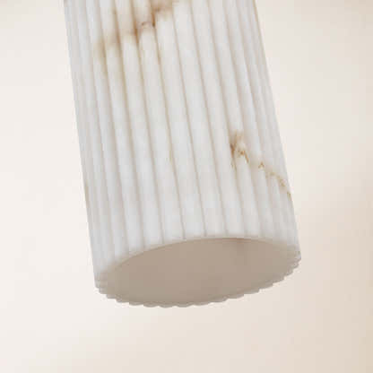 Luminare Resin Fluted Pendant 5"