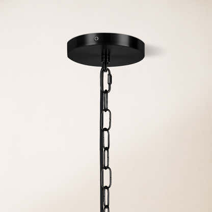 Luminare Resin Fluted Pendant 5"